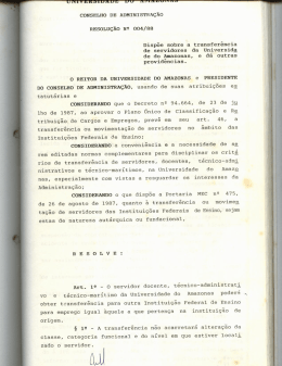 res0044988sad - Transferência de Servidores.