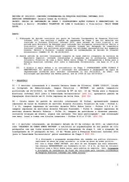 Decis&atilde;o 002 - CEI2015 - Deranor Gomes de Oliveira x Chapa 3