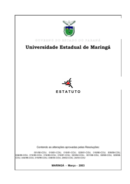 Estatuto UEM