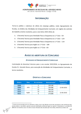 e, governo de q . portugal - Agrupamento de Escolas Dr. Azevedo