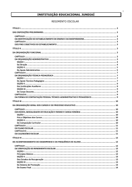 09. Regimento Escolar