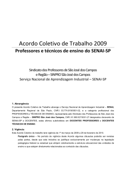 SENAI 2009 SO JOS DOS CAMPOS