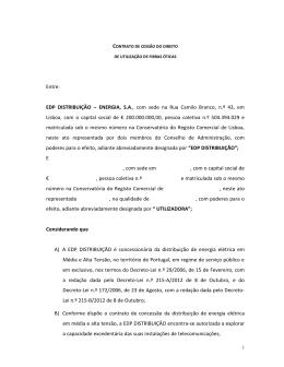 Modelo Contratual Unico para divulgação pública
