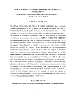 An&uacute;ncio de In&iacute;cio