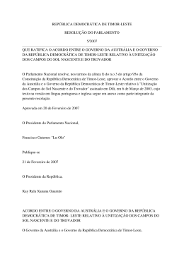 05/2007 - Jornal da República