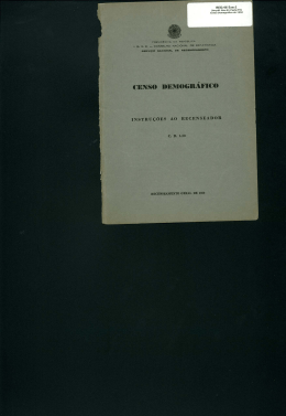 ~ENSO DEMOGBAFI~O - Biblioteca do IBGE