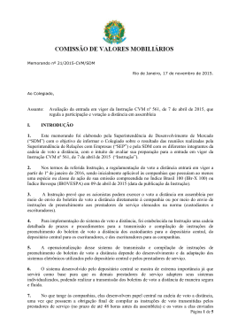 manifestação da área técnica