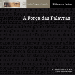 XII Congresso Nacional SPG