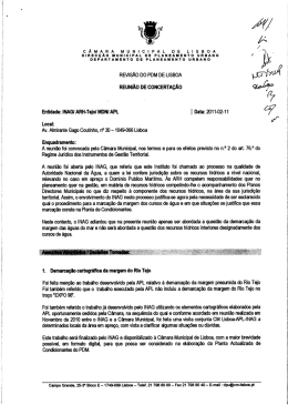 REUNI&Atilde;O DE coNcERTA&ccedil;&Atilde;o