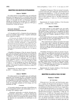 Portaria n.&ordm; 76/2015