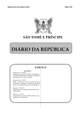 Decreto n&ordm; 20-2012