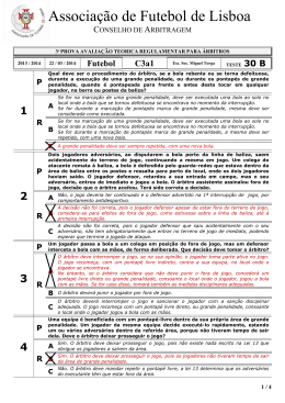 30B - AFL - Associa&ccedil;&atilde;o de Futebol de Lisboa