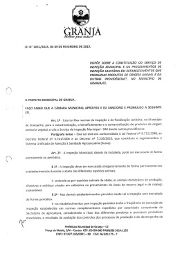Visualizar PDF - Câmara Municipal de Granja