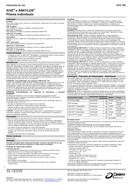 XiVE e ANKYLOS Pilares individuais