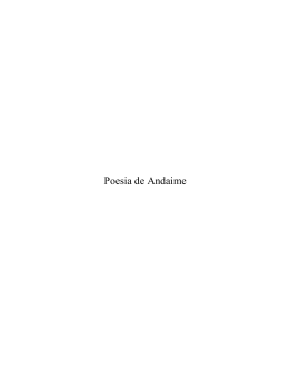Poesia de Andaime - Visibilidade.net