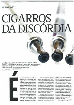 Uns dizem que e a melhor alternativa ao tabaco. outros