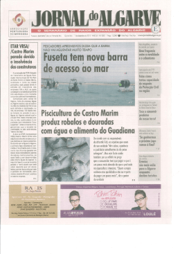 &Eacute;* ETAR VRSA/ &atilde; PEscADoREs APREENsivos DIZEM QUE A