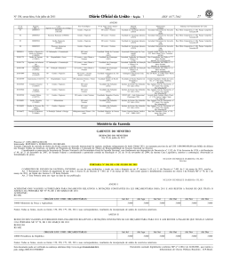Portaria MF n&ordm; 340, de 06/07/2011 - Tesouro Nacional