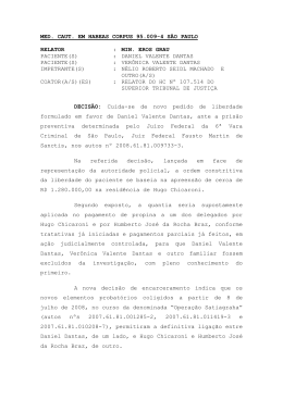 Estado de São Paulo - Supremo Tribunal Federal