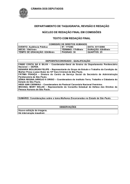 departamento de taquigrafia, revis&atilde;o e reda&ccedil;&atilde;o n&uacute;cleo de reda&ccedil;&atilde;o