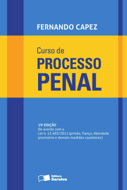 Fernando Capez | Curso de Processo Penal