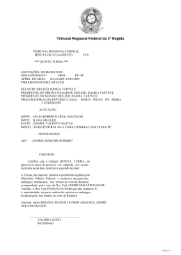 Tribunal Regional Federal da 3ª Região