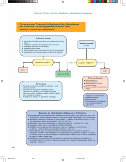 508 Fluxograma para Tratamento da Neutropenia Com