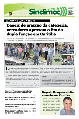 Jornal do Sindimoc