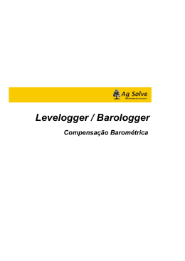 LEVELOGGER / BAROLOGGER