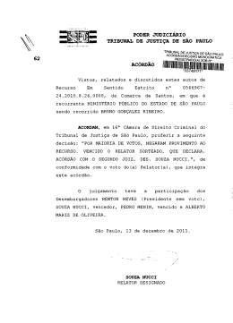 TRIBUNAL DE JUSTIÇA DE SÃO PAULO