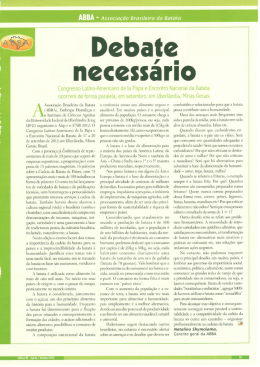 Debatq - Associa&ccedil;&atilde;o Brasileira da Batata (ABBA)
