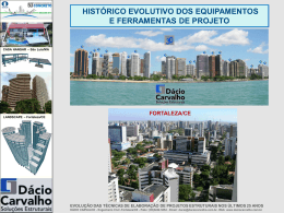 hist&oacute;rico evolutivo dos equipamentos e ferramentas de