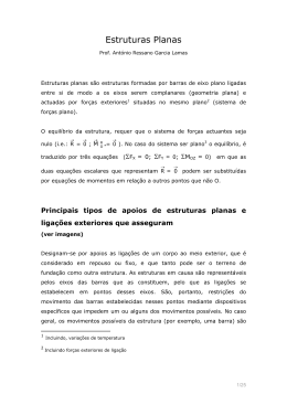 Estruturas Planas