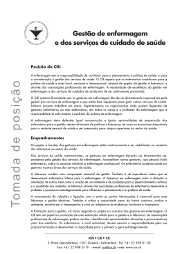 Gest&atilde;o de enfermagem e dos servi&ccedil;os de