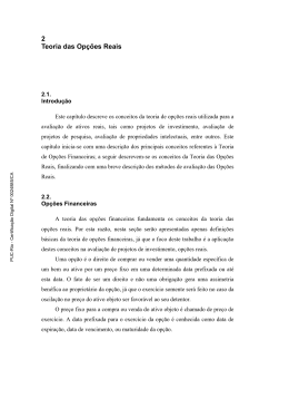 2 Teoria das Op&ccedil;&otilde;es Reais - Maxwell - PUC-Rio