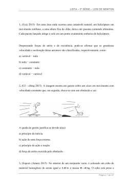 Em uma &aacute;rea onde ocorreu uma cat&aacute;strofe natural, um helic&oacute;ptero