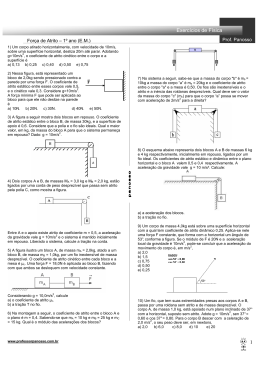 1 Exercícios de Física - professorpanosso.com.br