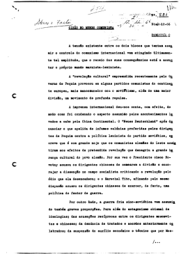 i tens&atilde;o existente entre os dois blocos que tantas assg air o controle