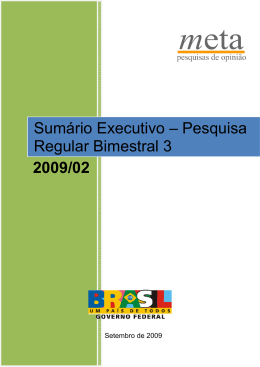 Sumário Executivo