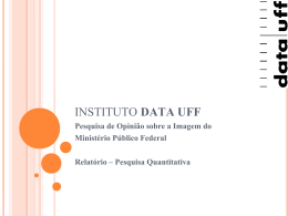 Quantitativa - Mpf - Minist&eacute;rio P&uacute;blico Federal