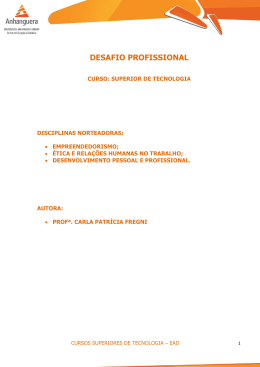 desafio profissional