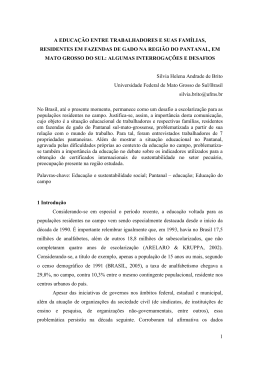 a educação entre trabalhadores e suas famílias, residentes