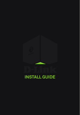 Install GuIde - D-Link