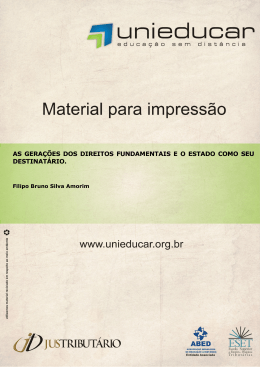as gera&ccedil;&otilde;es dos direitos fundamentais e o estado como