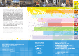 direito à cidade nos municípios do conleste e os - ONU