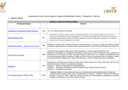 Mobilidade Urbana, Transporte e Trânsito - CREPOP