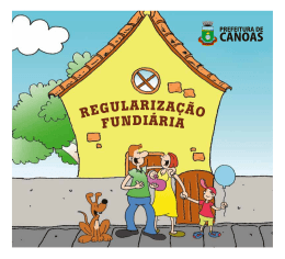 programa canoas minha terra, um direito do povo.