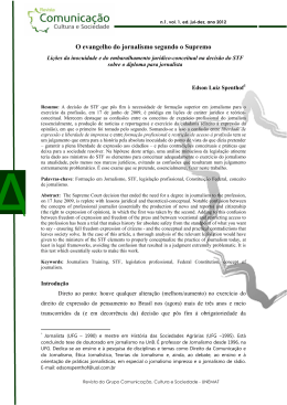 Revista Comunicao, Cultura e Sociedade