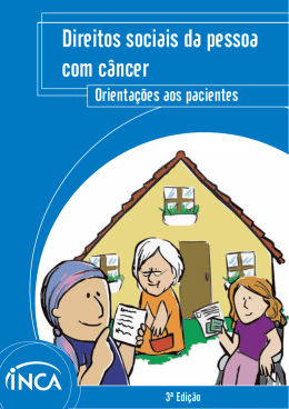 Direitos sociais da pessoa com c&acirc;ncer, 3&ordf; ed