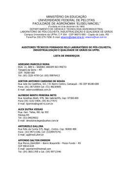 eliseu maciel - Minist&eacute;rio da Agricultura